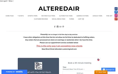 www.alteredair.com snapshot