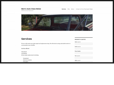 bensautoglassboise.com snapshot