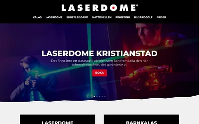 laser-dome.org snapshot