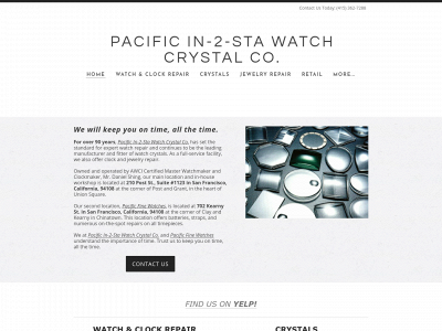pacificwatchrepair.net snapshot