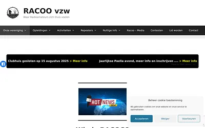 racoo.be snapshot