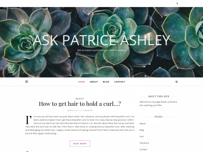 patriceashley.com snapshot