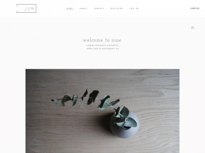 www.junepottery.com snapshot
