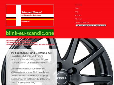 allround-handel.dk snapshot