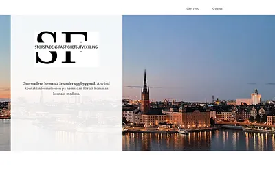storstadensfastighet.se snapshot