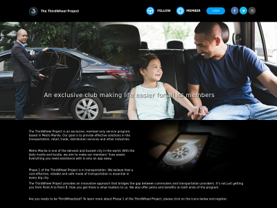 thethirdwheelproject.com snapshot