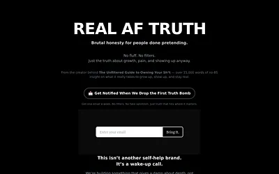realaftruth.com snapshot