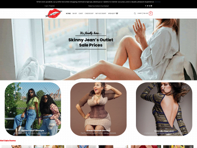 skinnyjeansoutlet.com snapshot