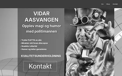 vidarmagic.no snapshot