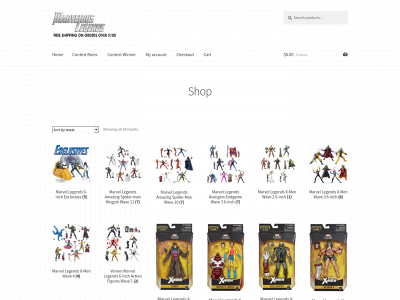 marvelouslegends.com snapshot