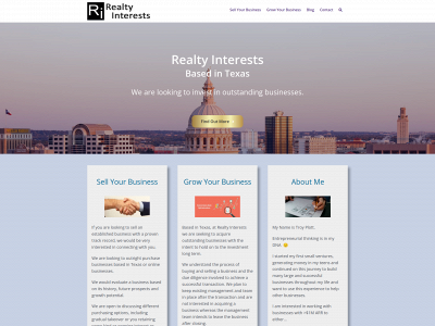 realtyinterests.com snapshot