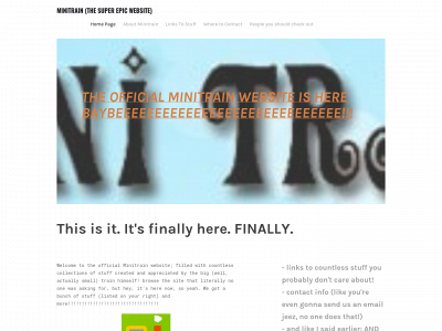 minitrainthesuperepicwebsite.weebly.com snapshot
