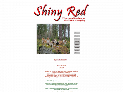 shinyred.se snapshot