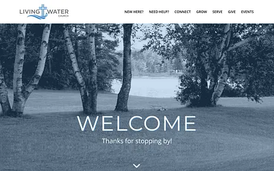 livingwaterchurch.faith snapshot