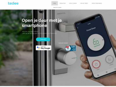 tedee.nl snapshot