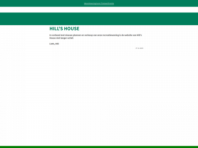 hillshouse.nl snapshot