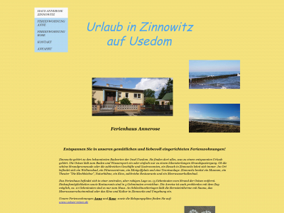 ferienhaus-annerose-zinnowitz.de snapshot