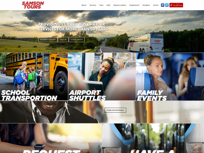samsontrailways.com snapshot