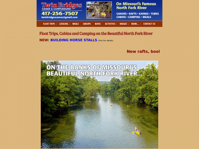 twinbridgescanoe.com snapshot