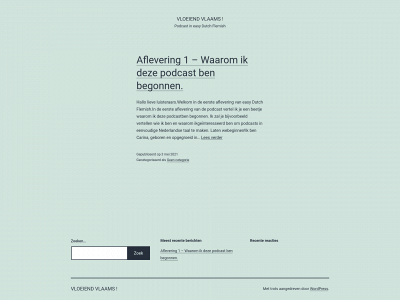 vloeiendvlaams.com snapshot