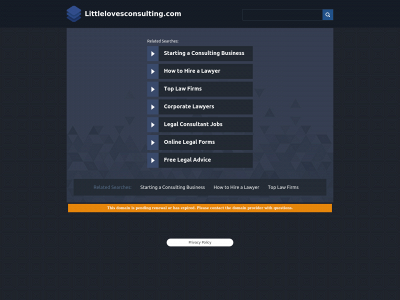 littlelovesconsulting.com snapshot