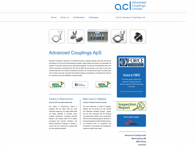 advanced-couplings.dk snapshot