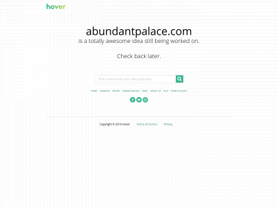 abundantpalace.com snapshot