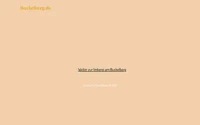 buckelberg.de snapshot