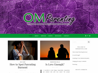 omparenting.com snapshot