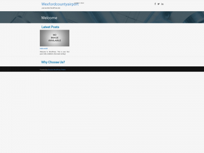 wexfordcountyairport.com snapshot