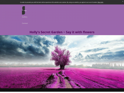 hollyssecretgarden.com snapshot