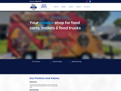 southamericafoodtrucks.com snapshot