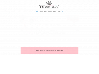 pinyourblog.com snapshot