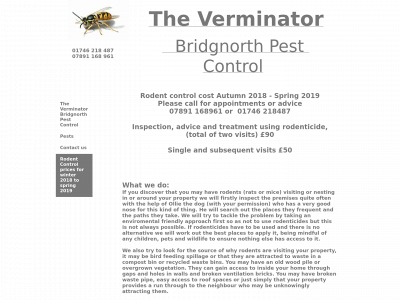 www.bridgnorthpestcontrol.com snapshot