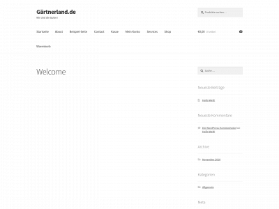gaertnerland.de snapshot