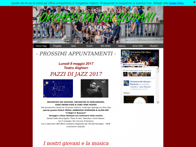 orchestradeigiovani.it snapshot