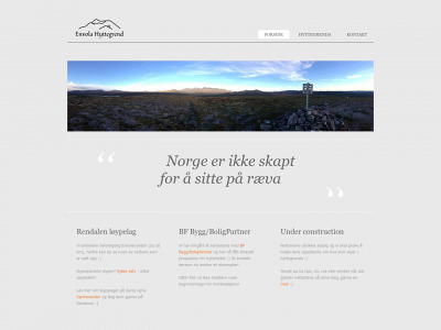 envola-hyttegrend.no snapshot