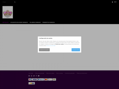 bisuteriasycomplementosreina.es snapshot