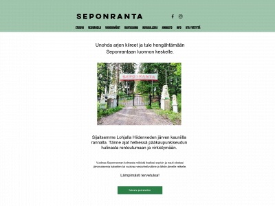 seponranta.fi snapshot