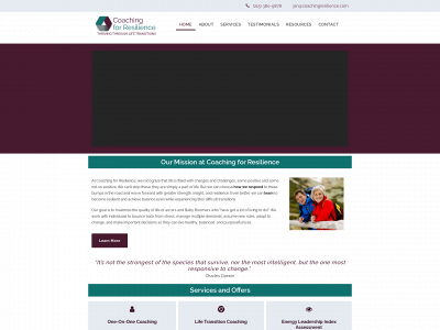 coachingresilience.com snapshot