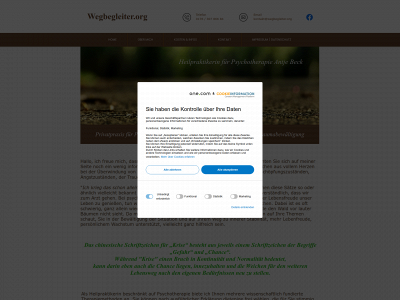 wegbegleiter.org snapshot