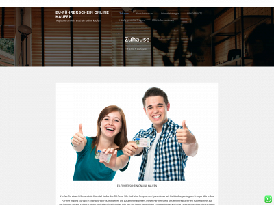 echtereu-führerschein.com snapshot