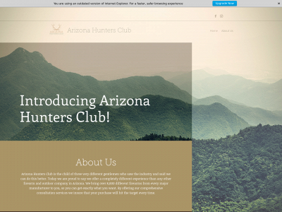 arizonahuntersclub.com snapshot