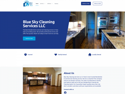 blueskycleaningservicesllc.com snapshot