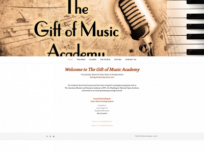 thegiftofmusicacademy.net snapshot