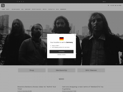 fuzzclubrecords.com snapshot