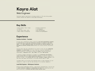 kayra.co.uk snapshot