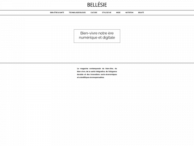 bellesie-mag.com snapshot