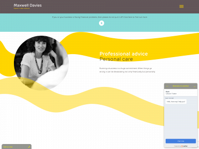 maxwelldavies.com snapshot