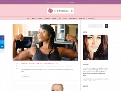 themompreneuriallife.com snapshot